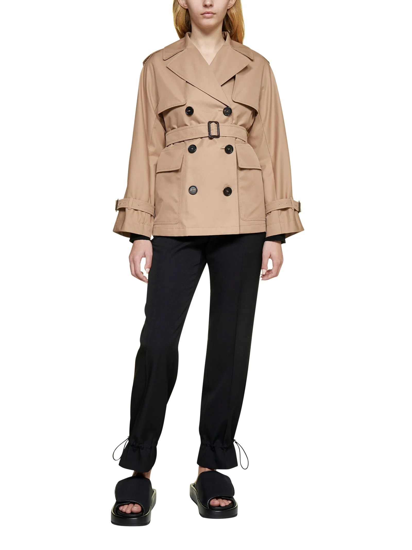Max Mara The Cube Ctrench Water-Repellent Trench Coat
