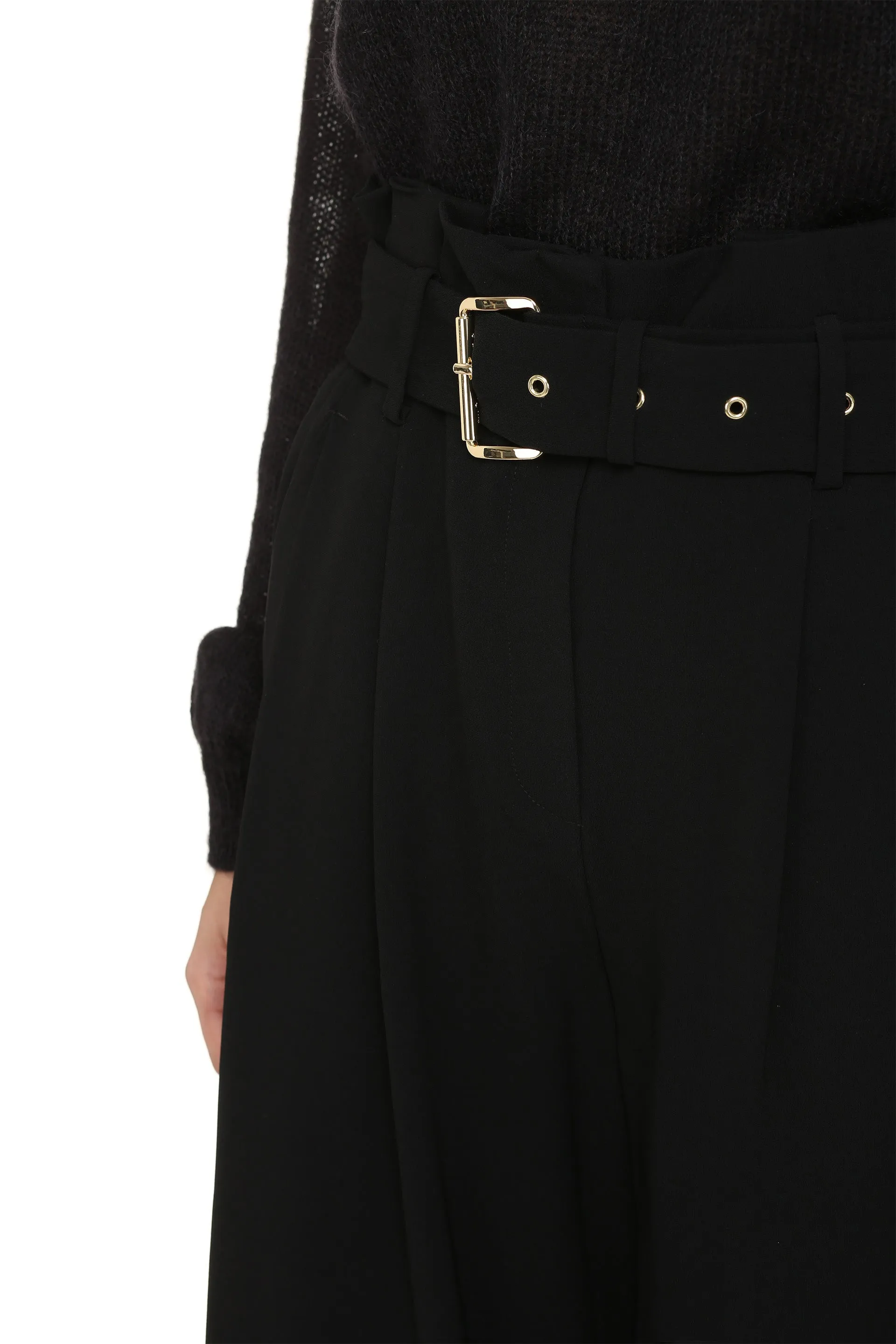 Michael Michael Kors Belted Cropped Trousers