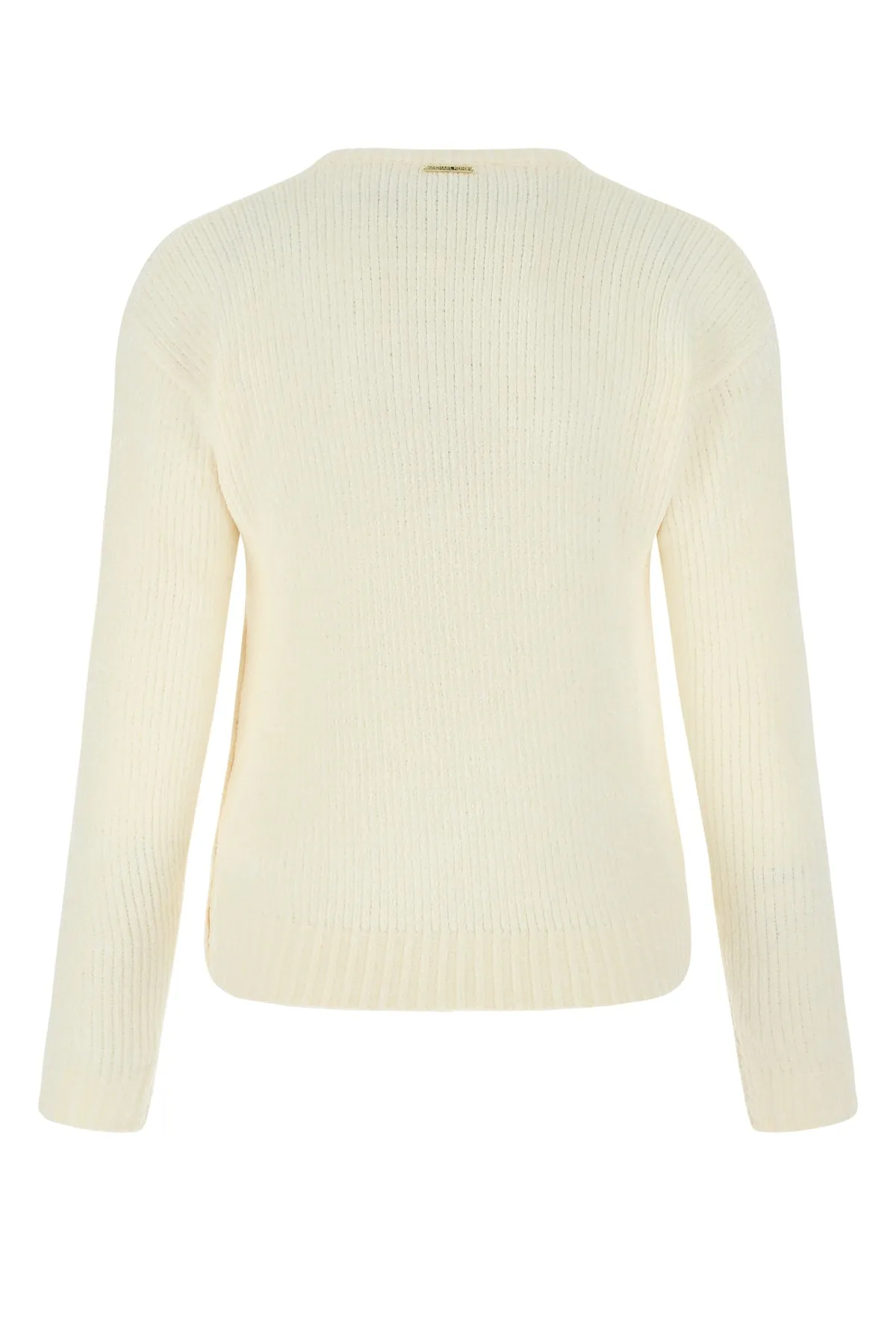 Michael Michael Kors Button Detailed Ribbed-Knit Jumper
