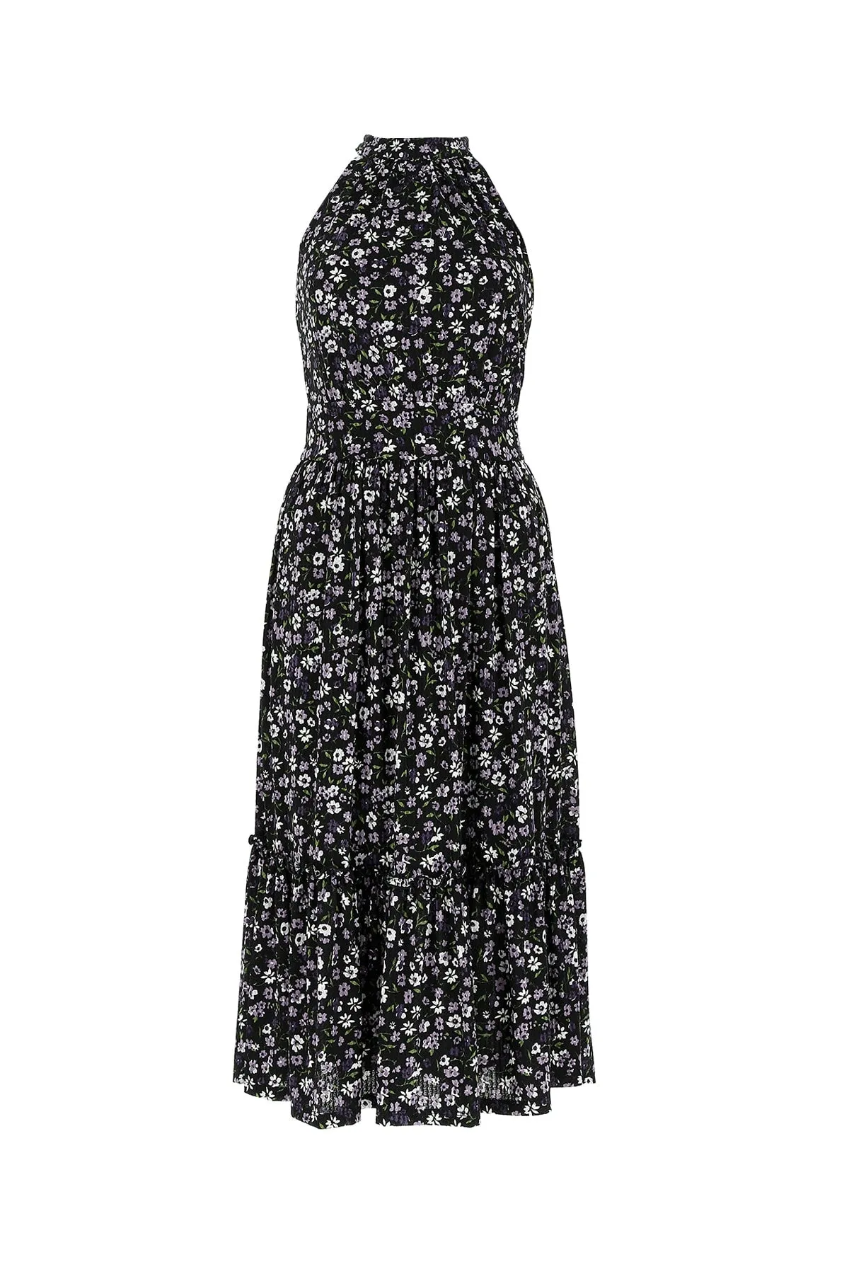 Michael Michael Kors Floral Printed Sleeveless Dress