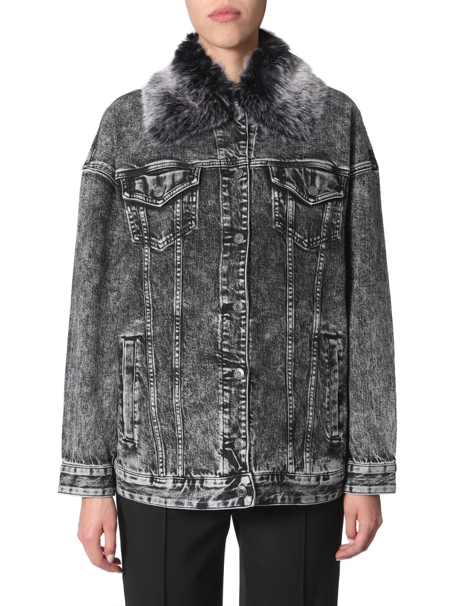 Michael Michael Kors Long-Sleeved Denim Jacket