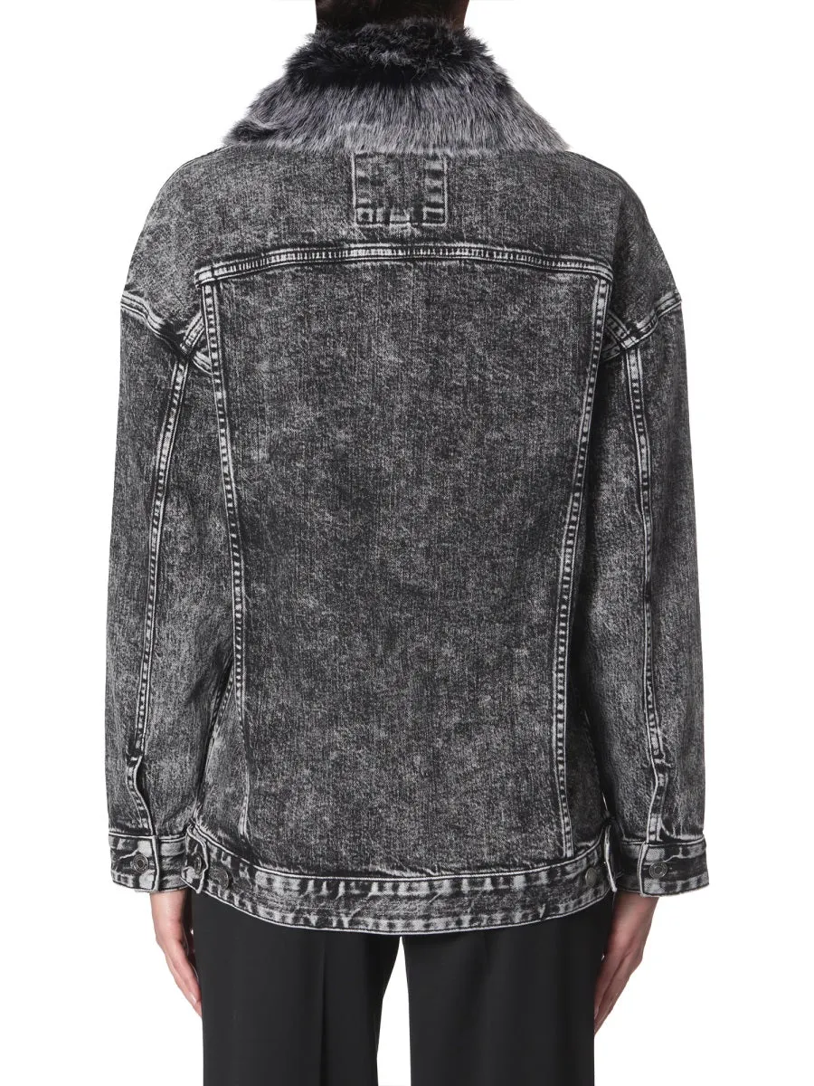 Michael Michael Kors Long-Sleeved Denim Jacket