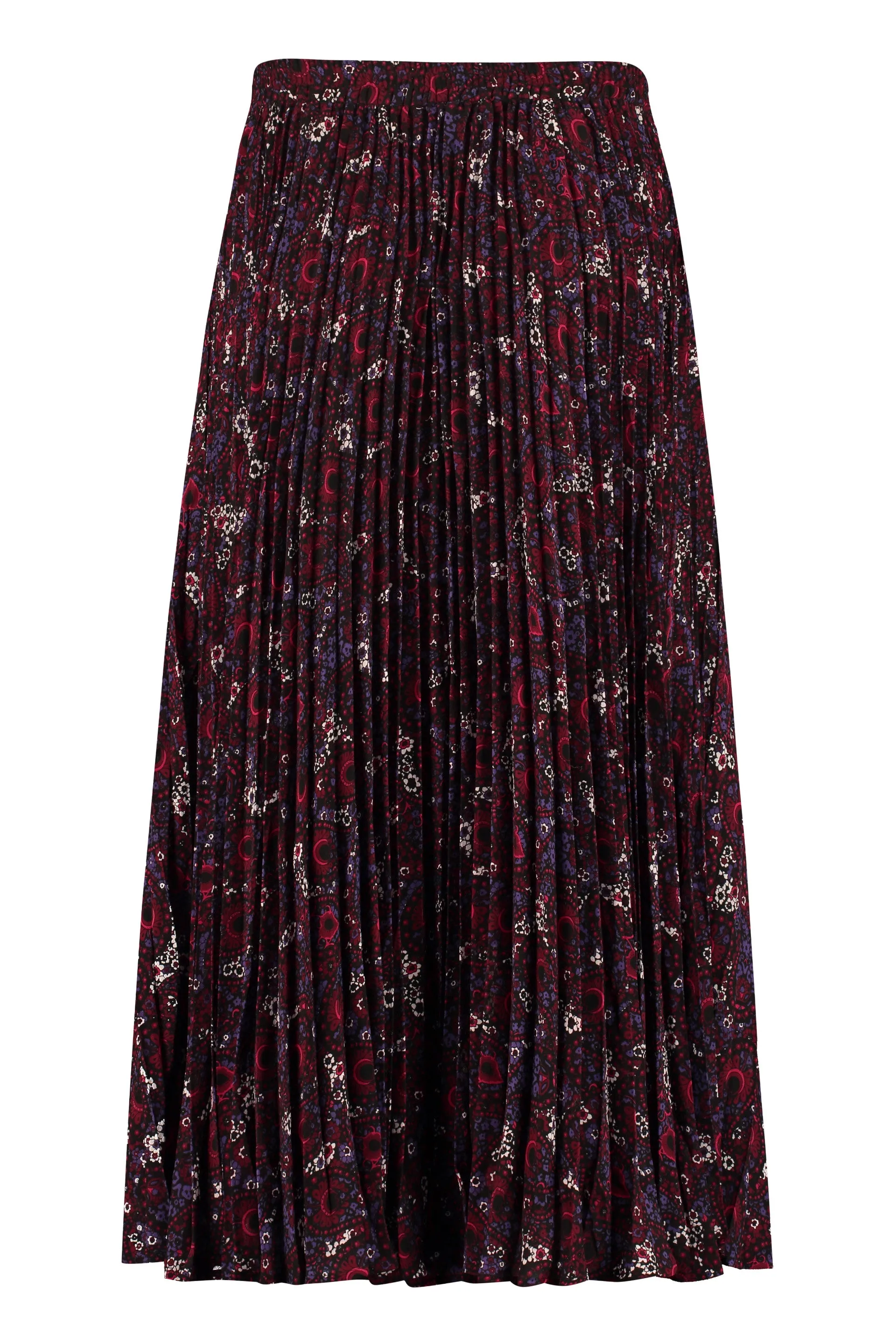 Michael Michael Kors Paisley Pleated Skirt