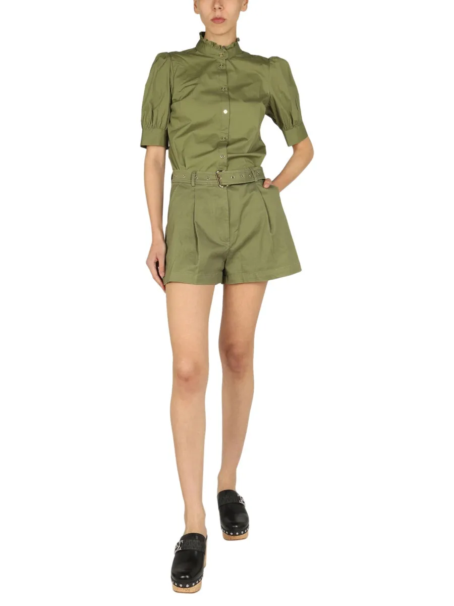 Michael Michael Kors Puff Short-Sleeved Shirt