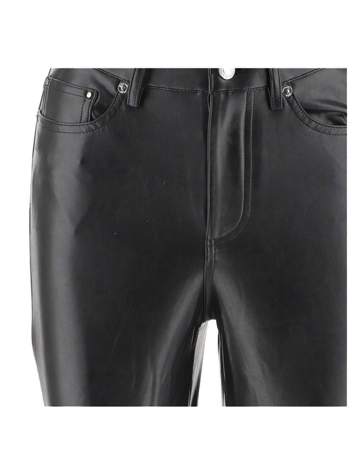 Michael Michael Kors Zip Detail Faux-Leather Pants