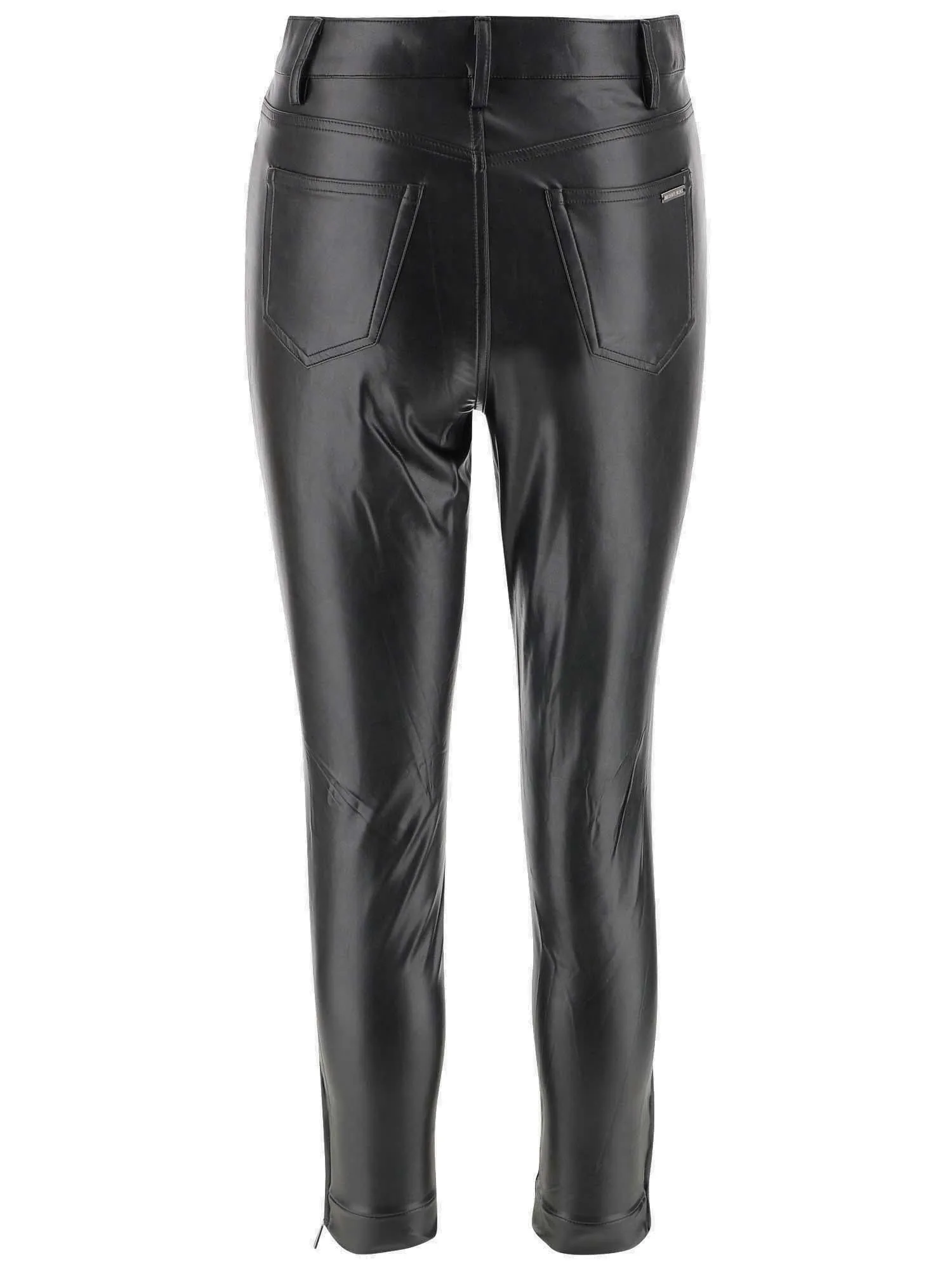 Michael Michael Kors Zip Detail Faux-Leather Pants