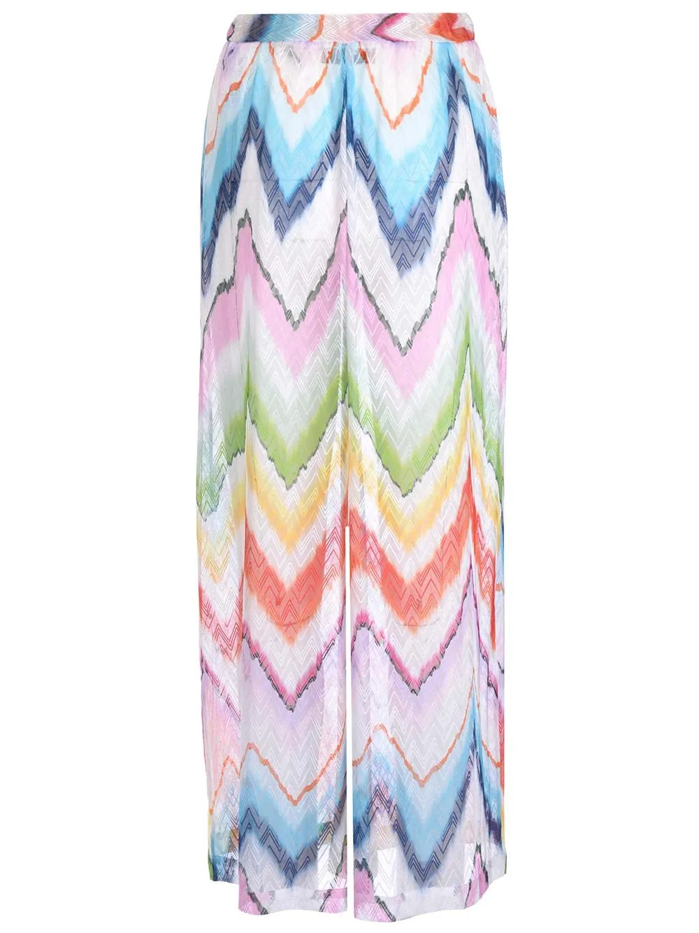 Missoni Zigzag Printed High Waist Trousers