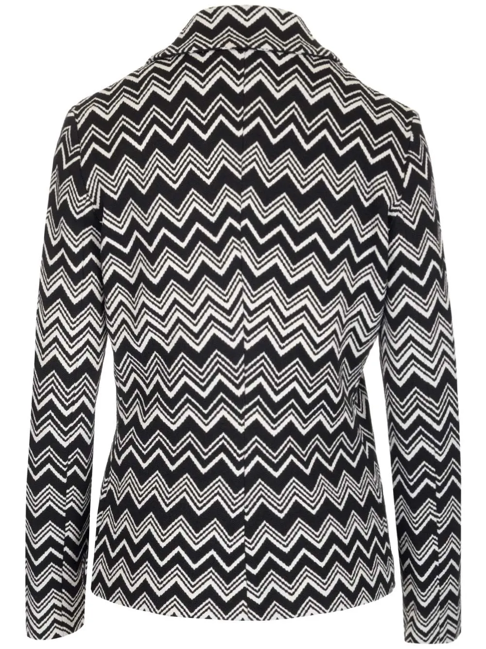 Missoni Zigzag V-Neck Long-Sleeved Jacket