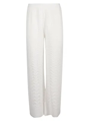 Missoni Zigzag Woven Wide Leg Pants