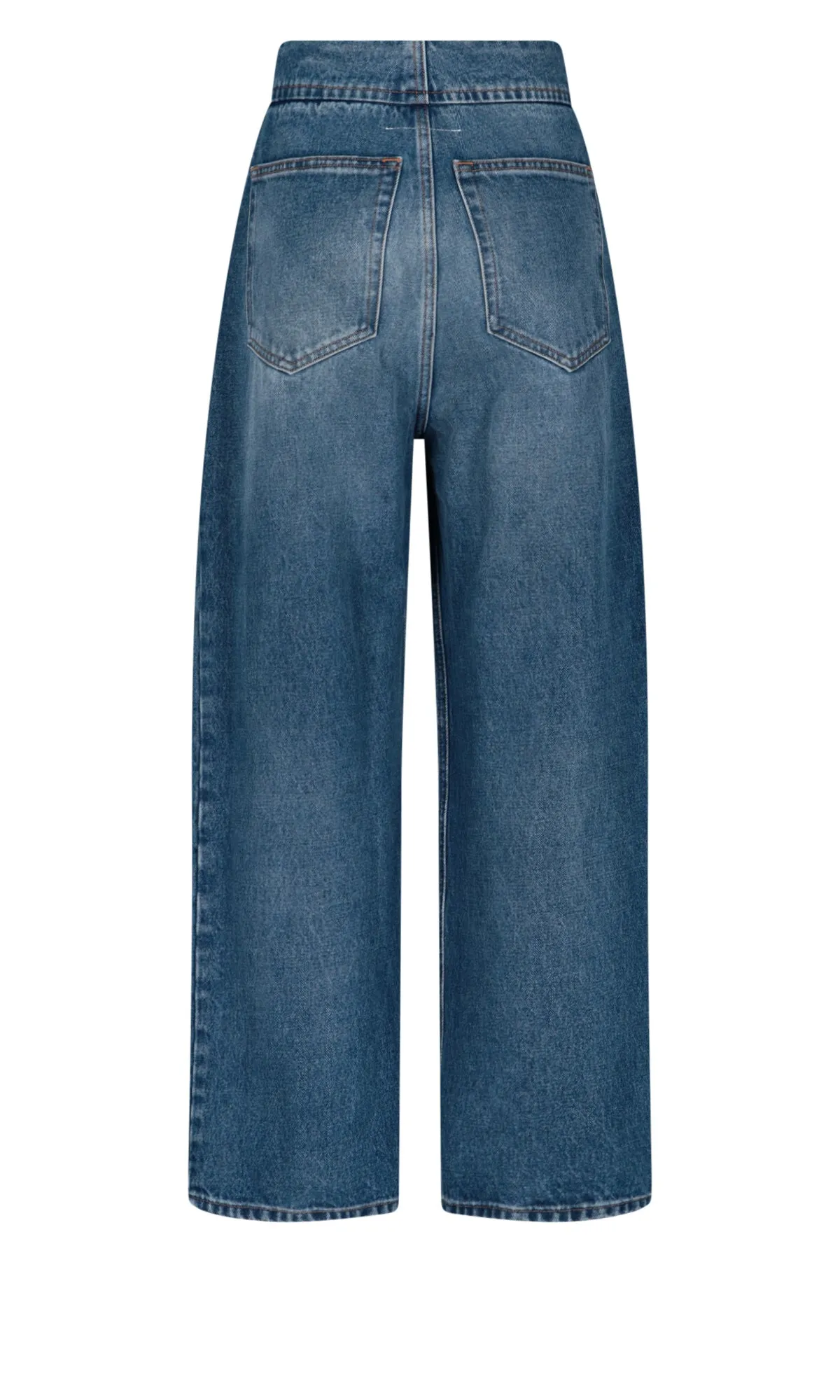 MM6 Maison Margiela High-Waisted Tapered Jeans