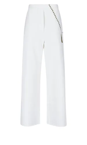 MM6 Maison Margiela Motif Detailed Pants