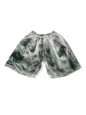 MM6 Maison Margiela Printed Elasticated-Waist Shorts