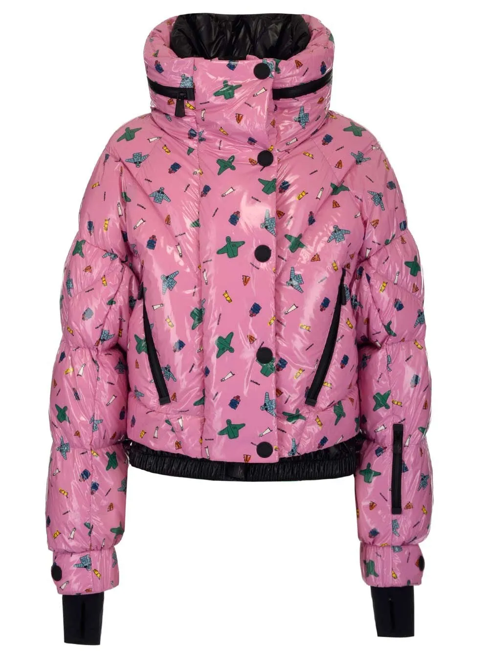 Moncler Grenoble Graphic Printed Down Jacket