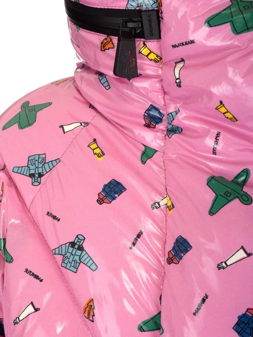 Moncler Grenoble Graphic Printed Down Jacket