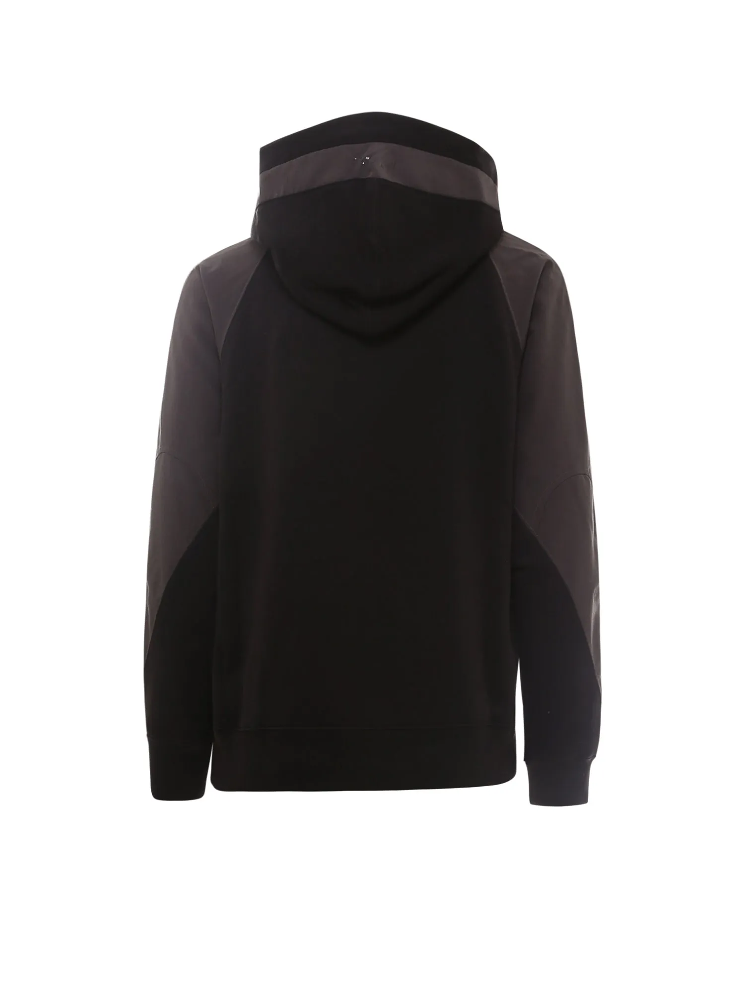 Moncler Logo Patch Panelled Hoodie