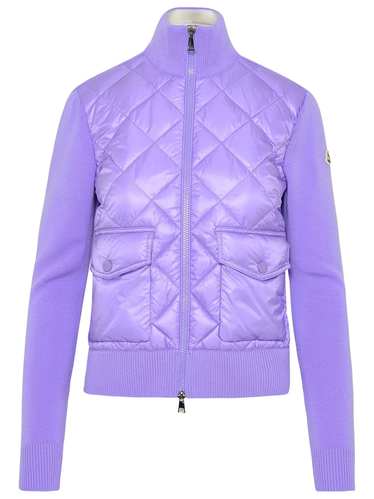 Moncler Logo Patch Zipped Padded Jacket