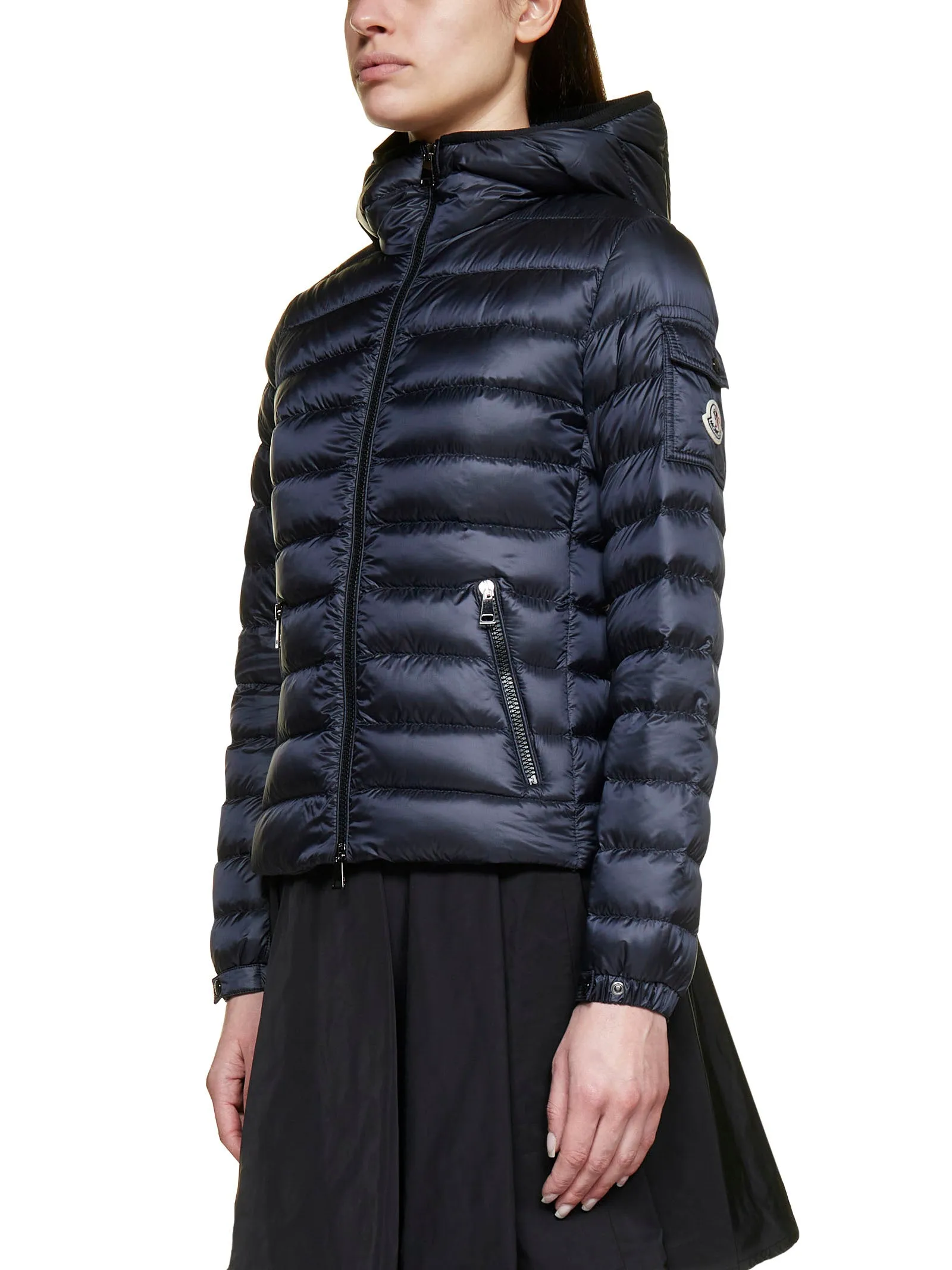 Moncler Quilted Zip-Up Padded Jacket