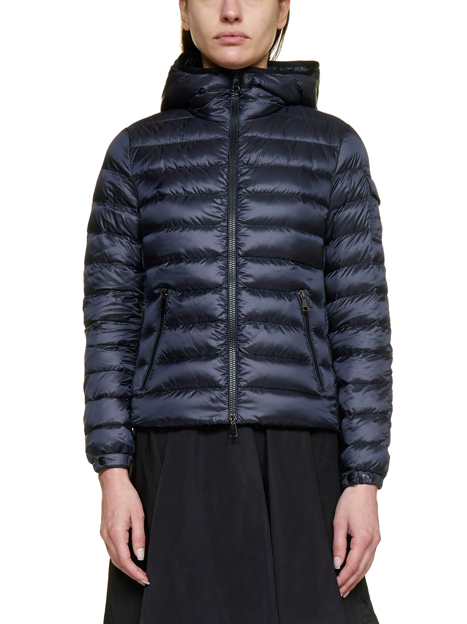 Moncler Quilted Zip-Up Padded Jacket
