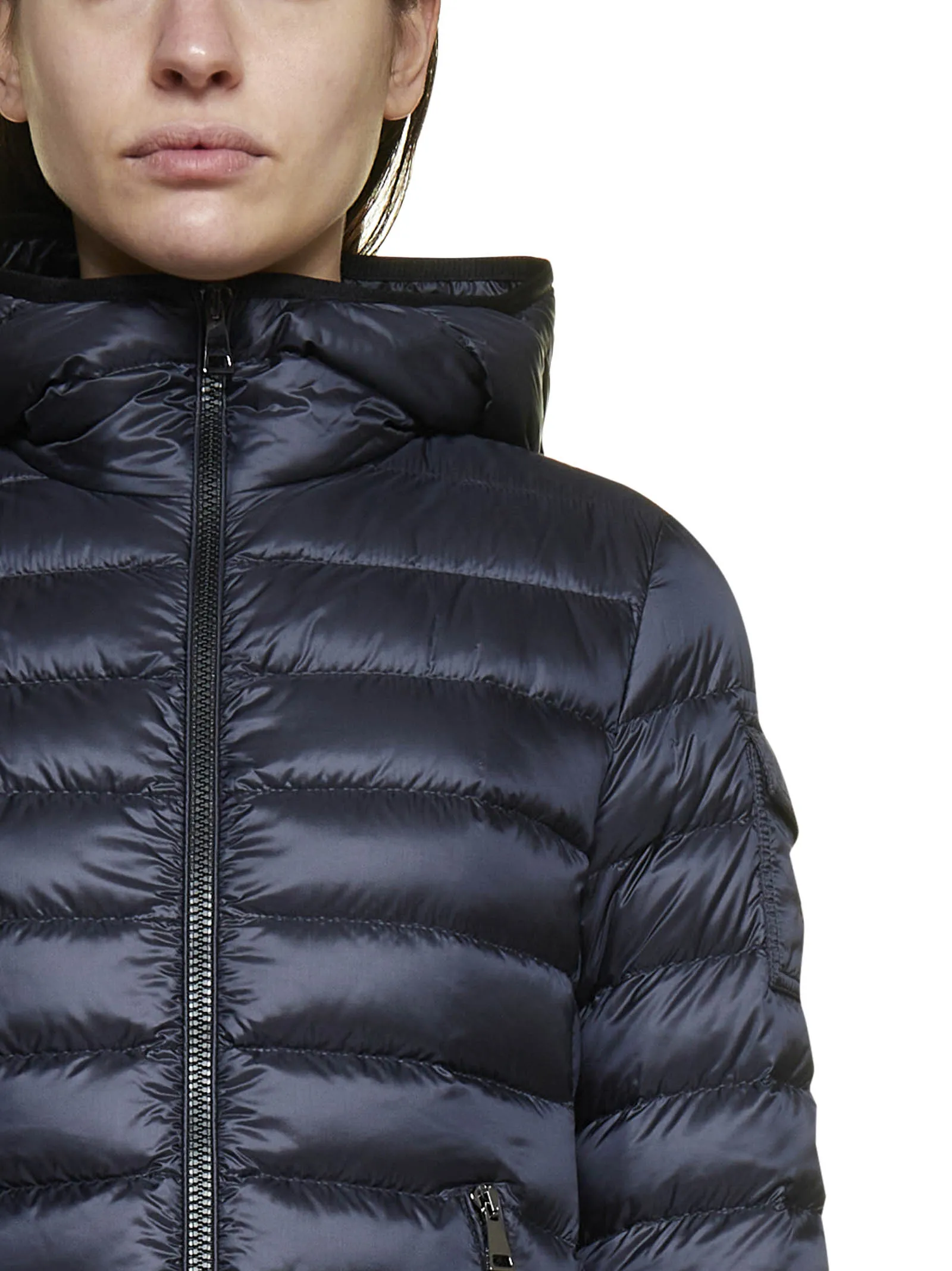 Moncler Quilted Zip-Up Padded Jacket