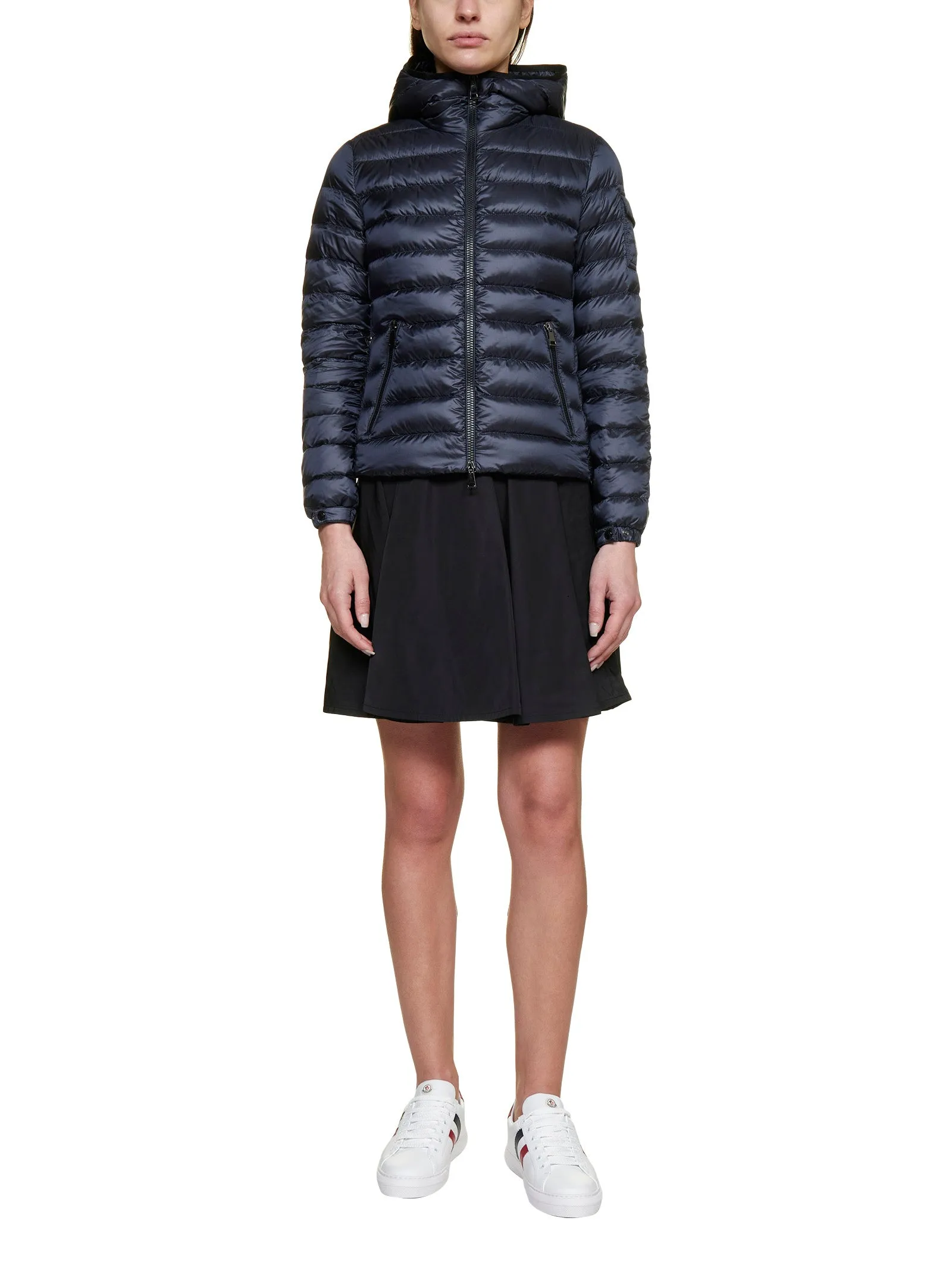 Moncler Quilted Zip-Up Padded Jacket