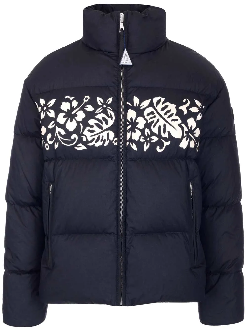 Moncler X Palm Angels Floral Printed Puffer Jacket