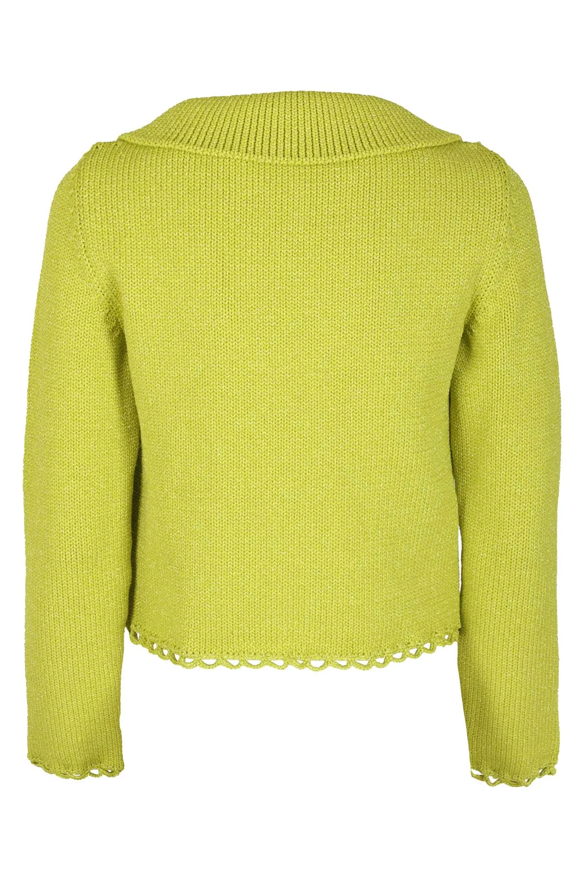 Moschino Cropped Knitted Jacket