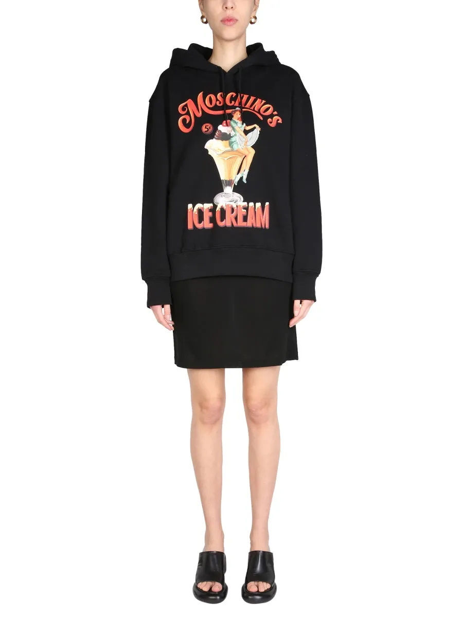 Moschino Ice Cream Oversized Hoodie