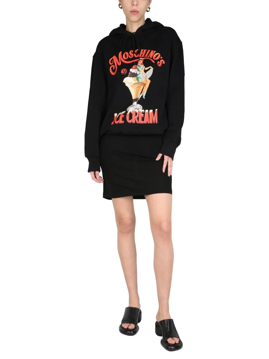 Moschino Ice Cream Oversized Hoodie