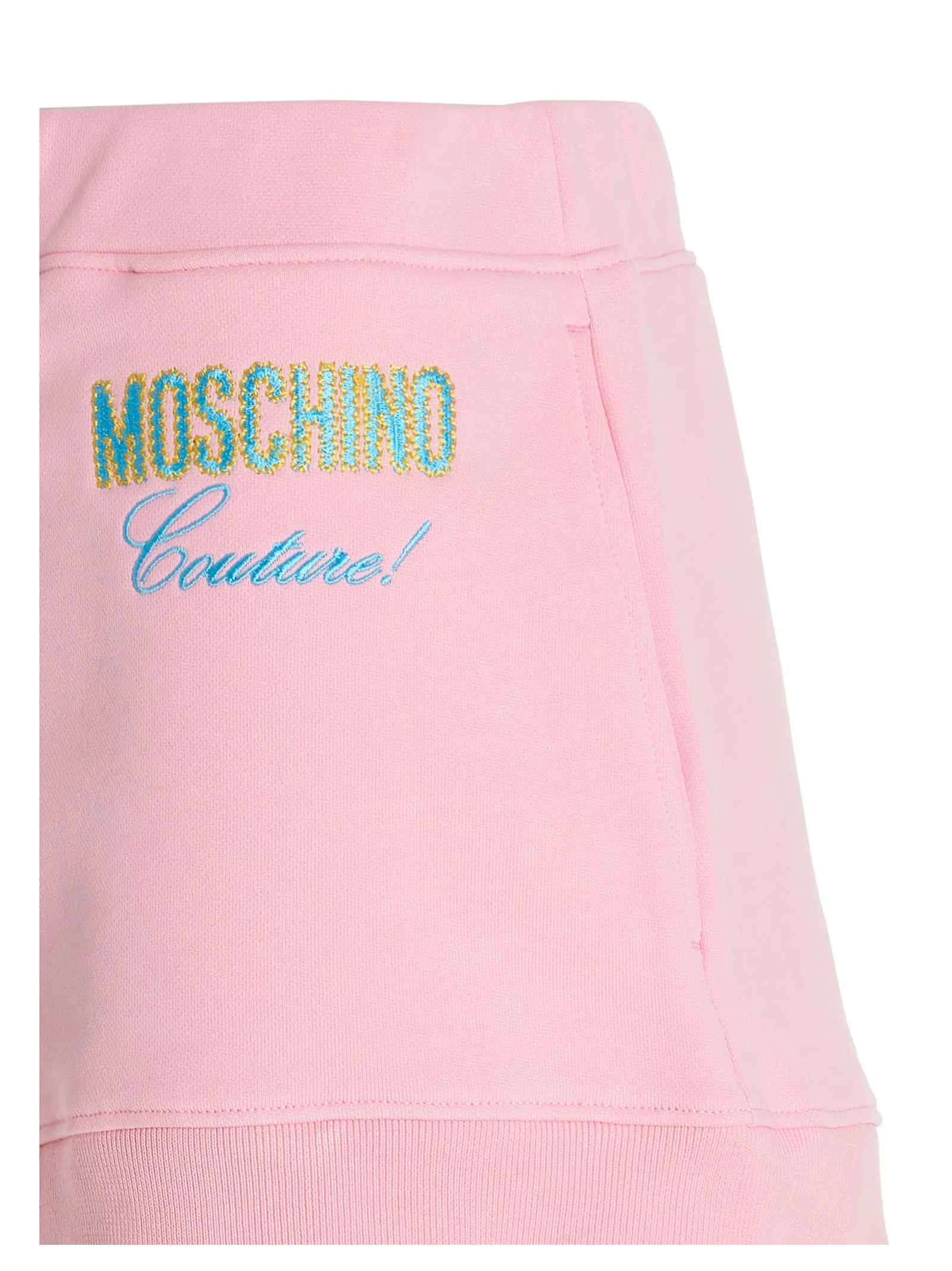 Moschino Scallop-Edge Elasticated Waist Shorts
