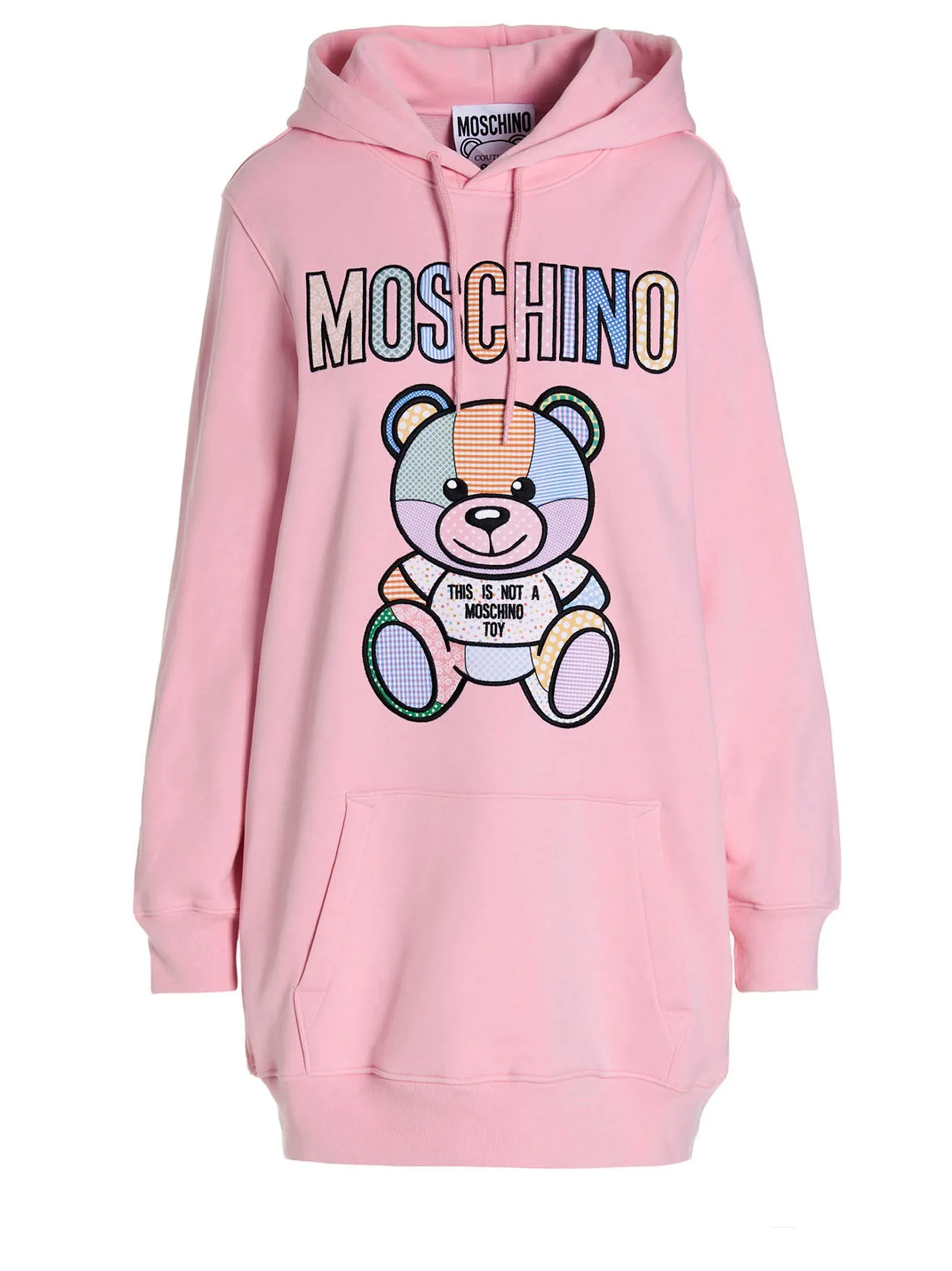 Moschino Teddy Bear Motif Drawstring Hoodie