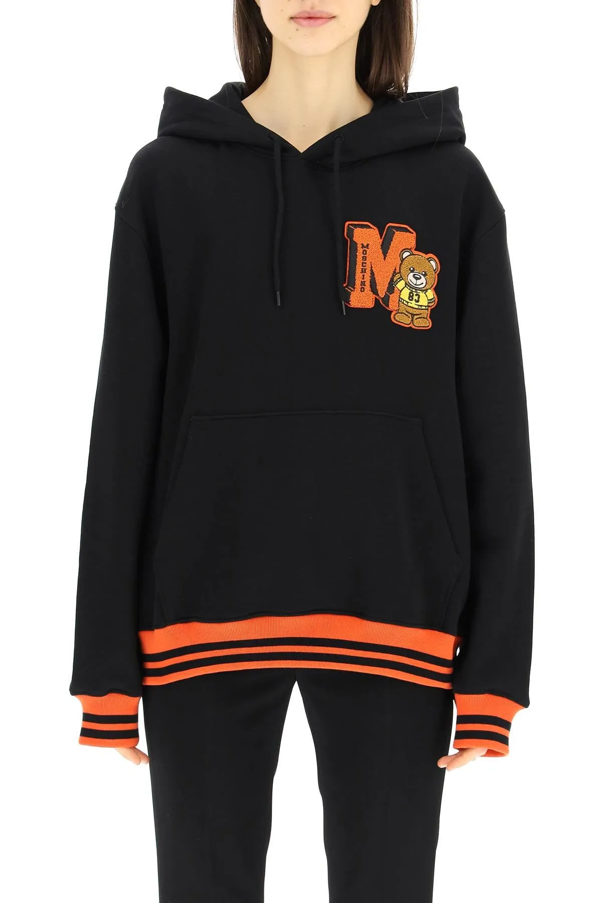 Moschino Teddy Bear Patch Hoodie