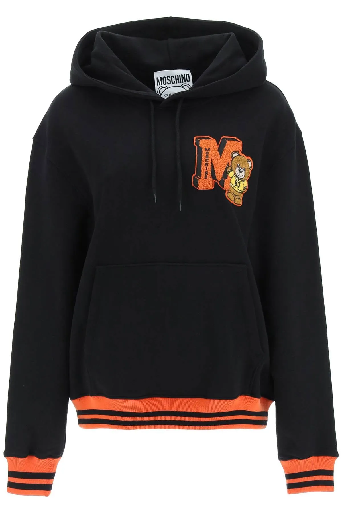 Moschino Teddy Bear Patch Hoodie