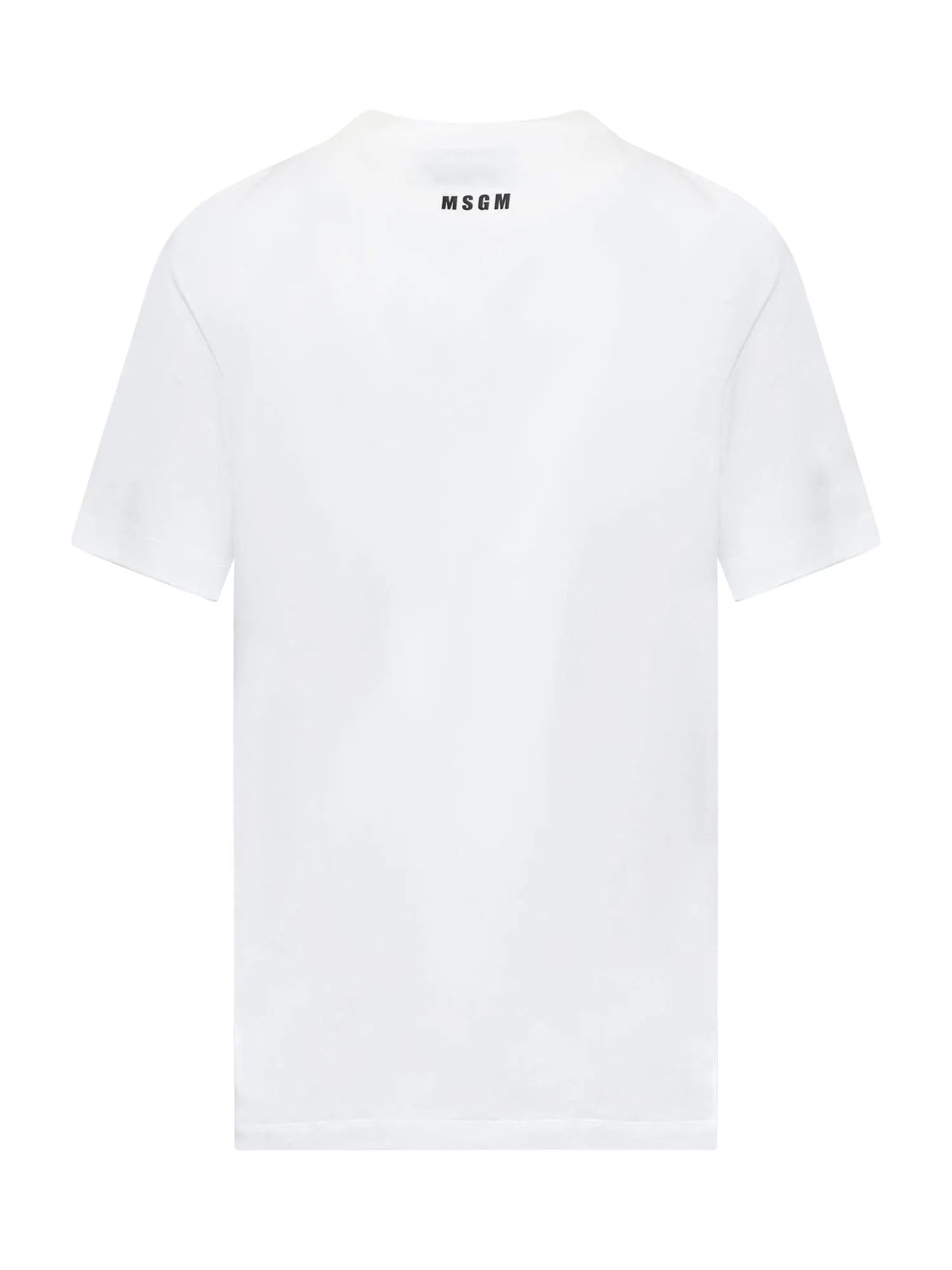 MSGM Heart Cut-Out Crewneck T-Shirt