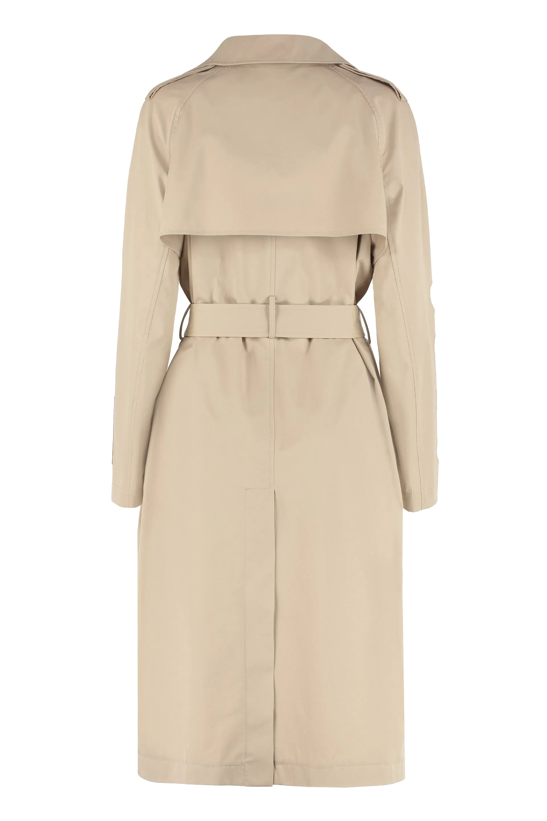 MSGM Heart Cut-Out Detailed Trench Coat