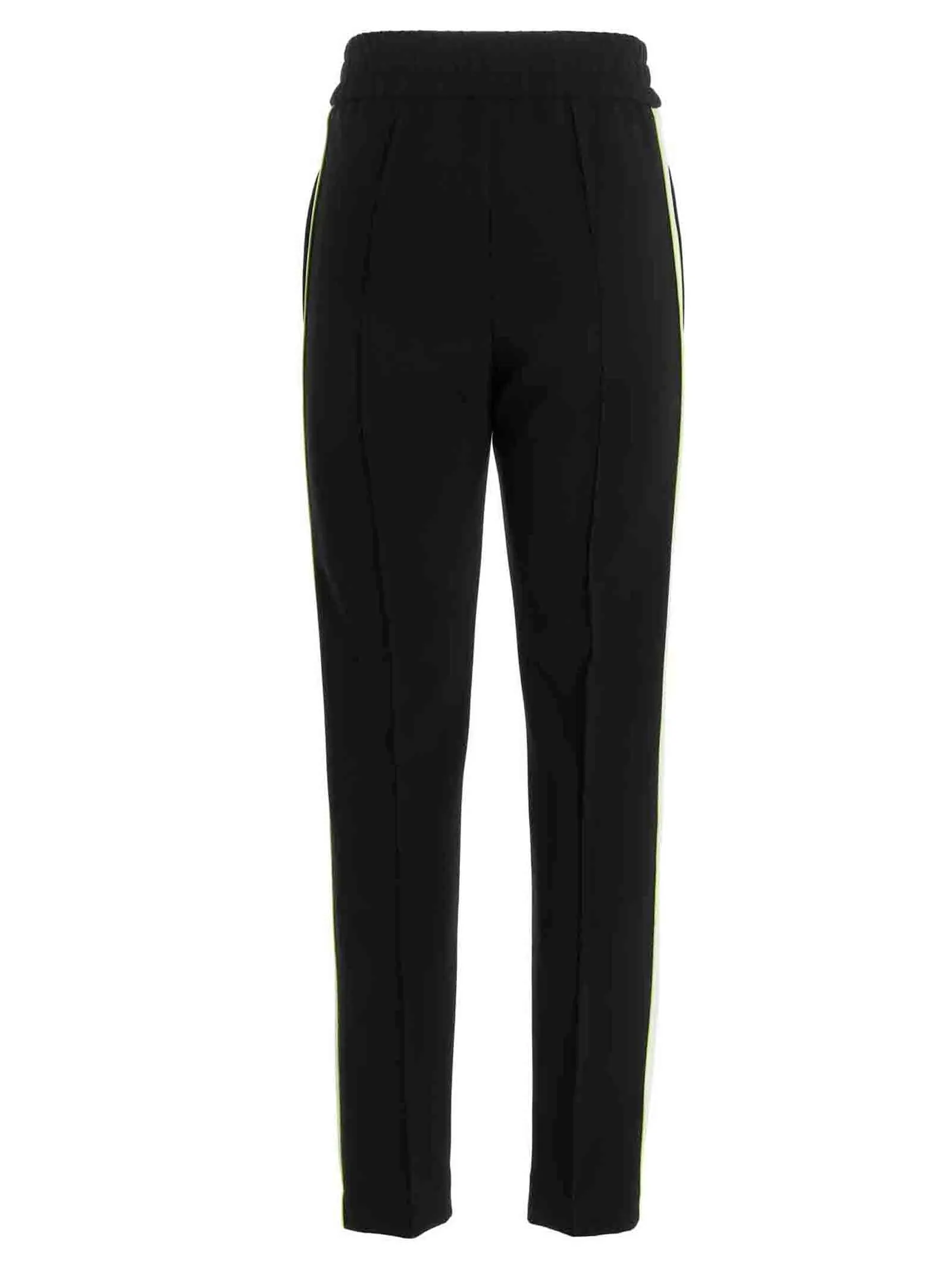 MSGM Logo Print Slim-Cut Track Pants