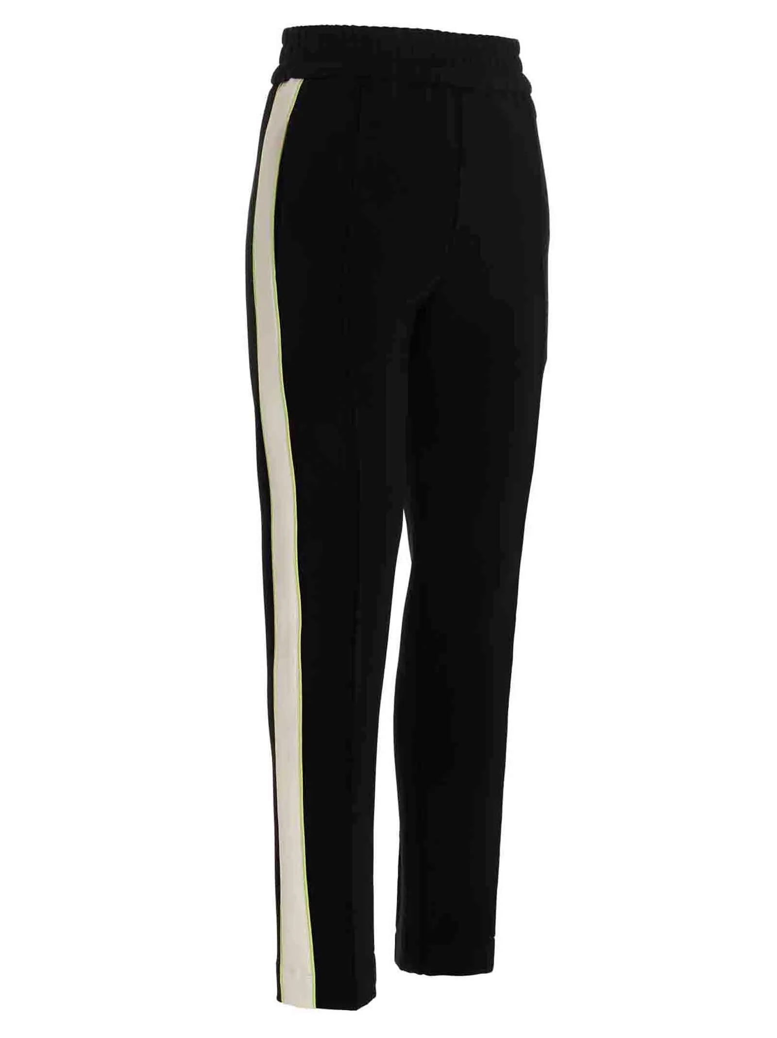 MSGM Logo Print Slim-Cut Track Pants
