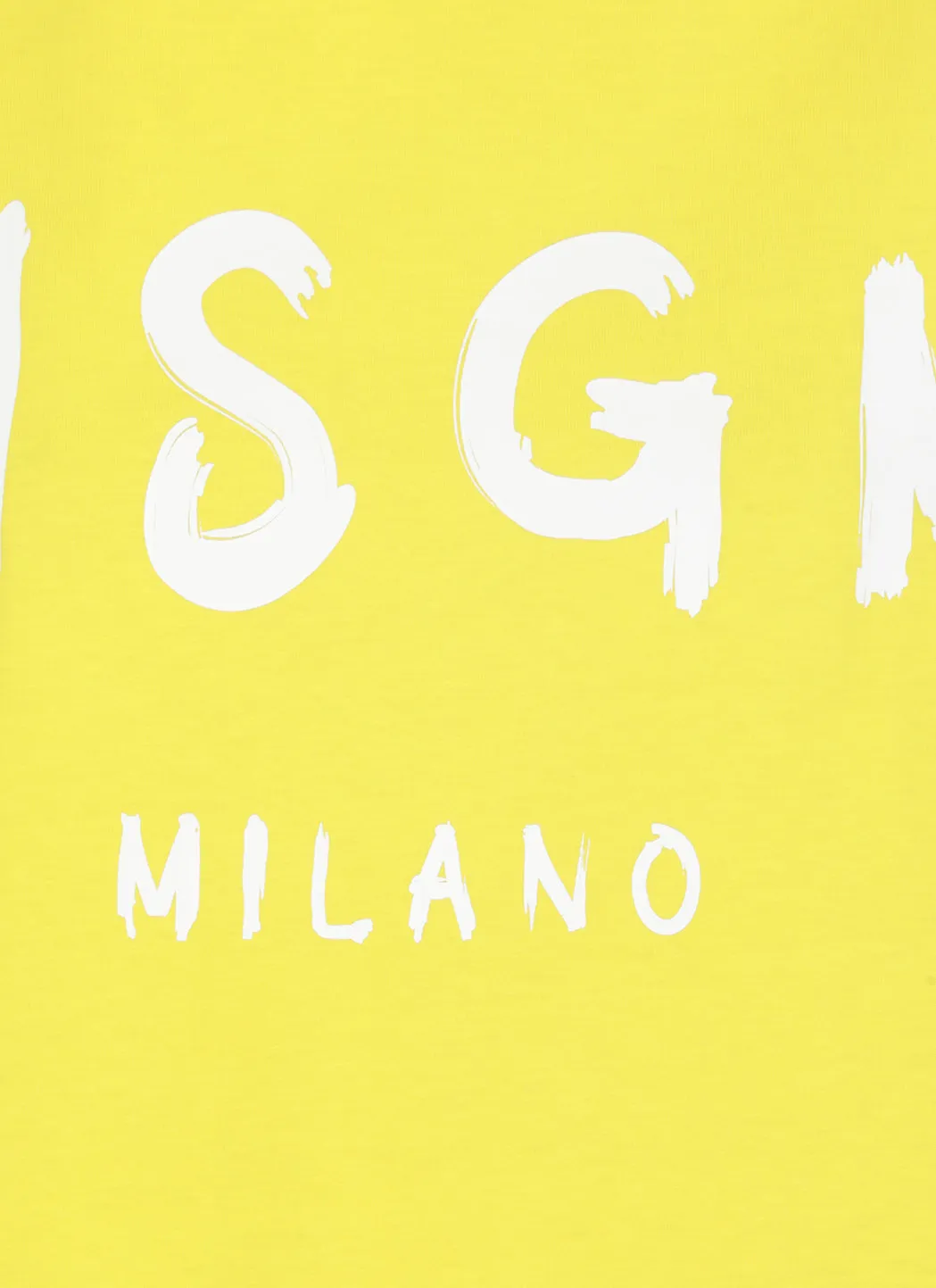 MSGM Logo Printed Crewneck T-Shirt Dress
