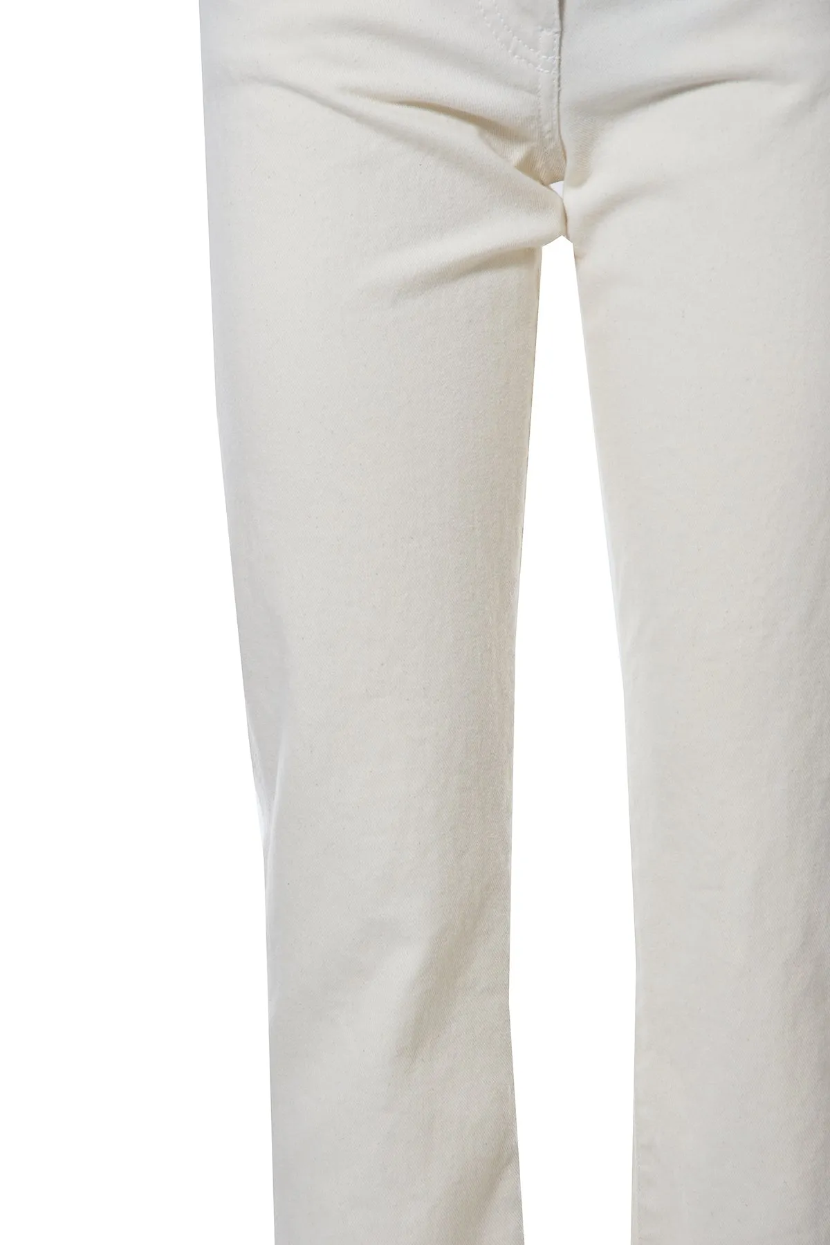 MSGM Straight Leg Cropped Jean