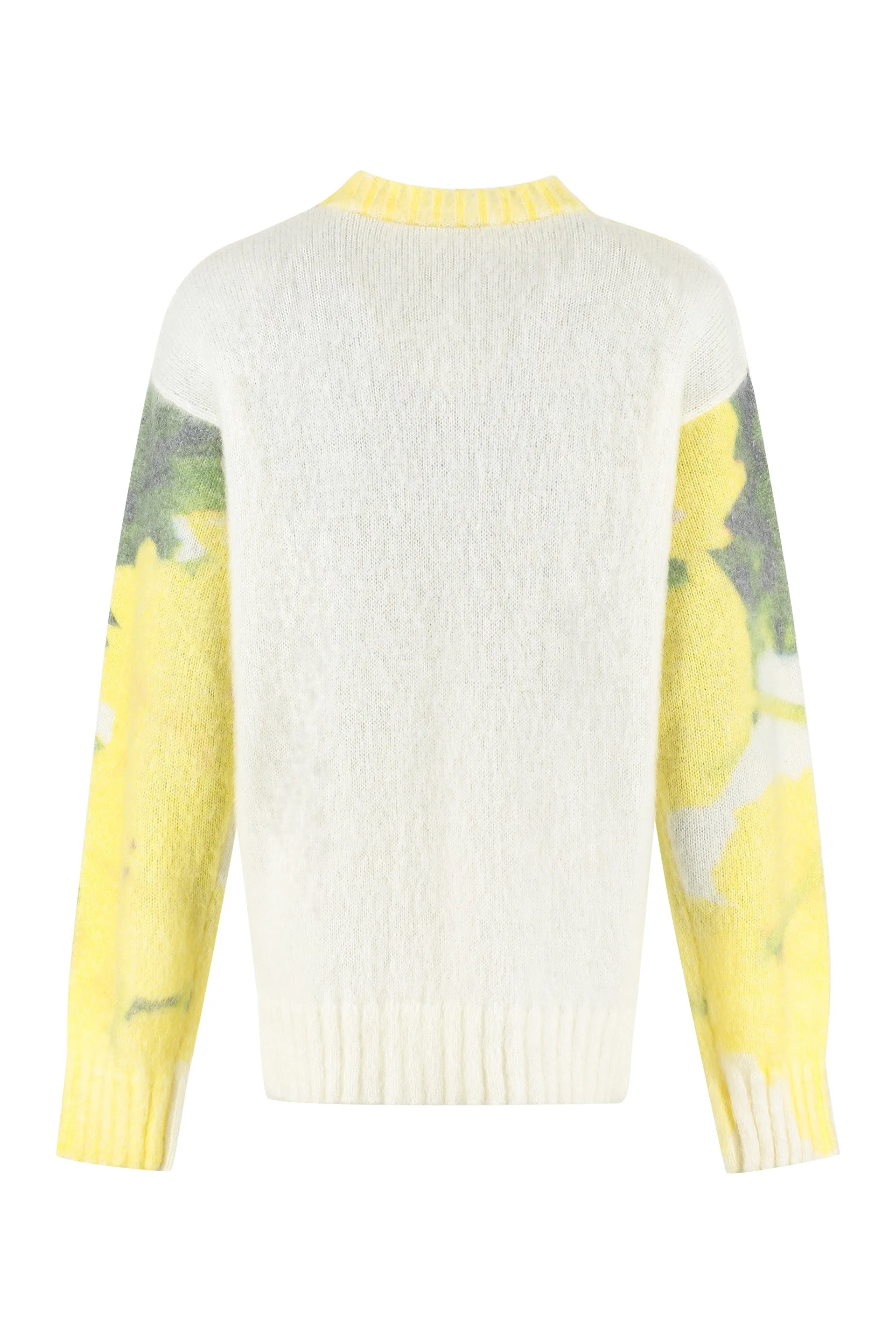 MSGM X Alessandro Calabrese Unflowering Knit Jumper
