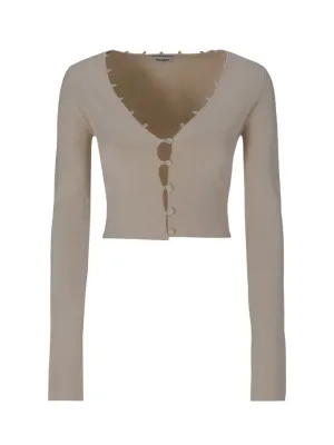 Nanushka Buttoned Knit Cardigan