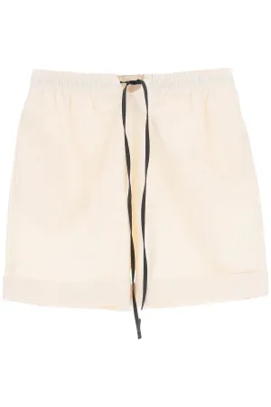 Nanushka Drawstring Turn-Up Brim Shorts