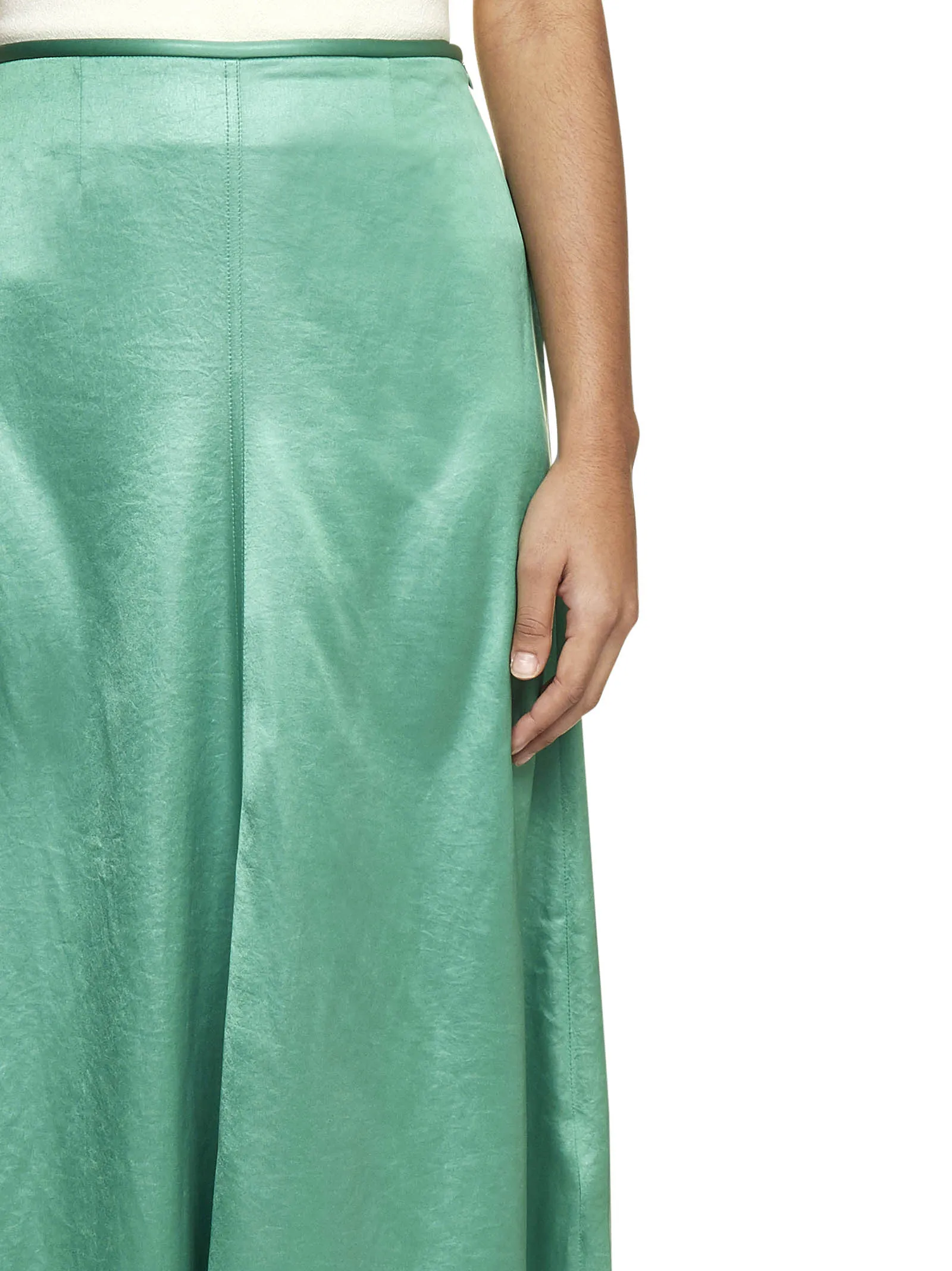 Nanushka High Waisted A-Line Skirt