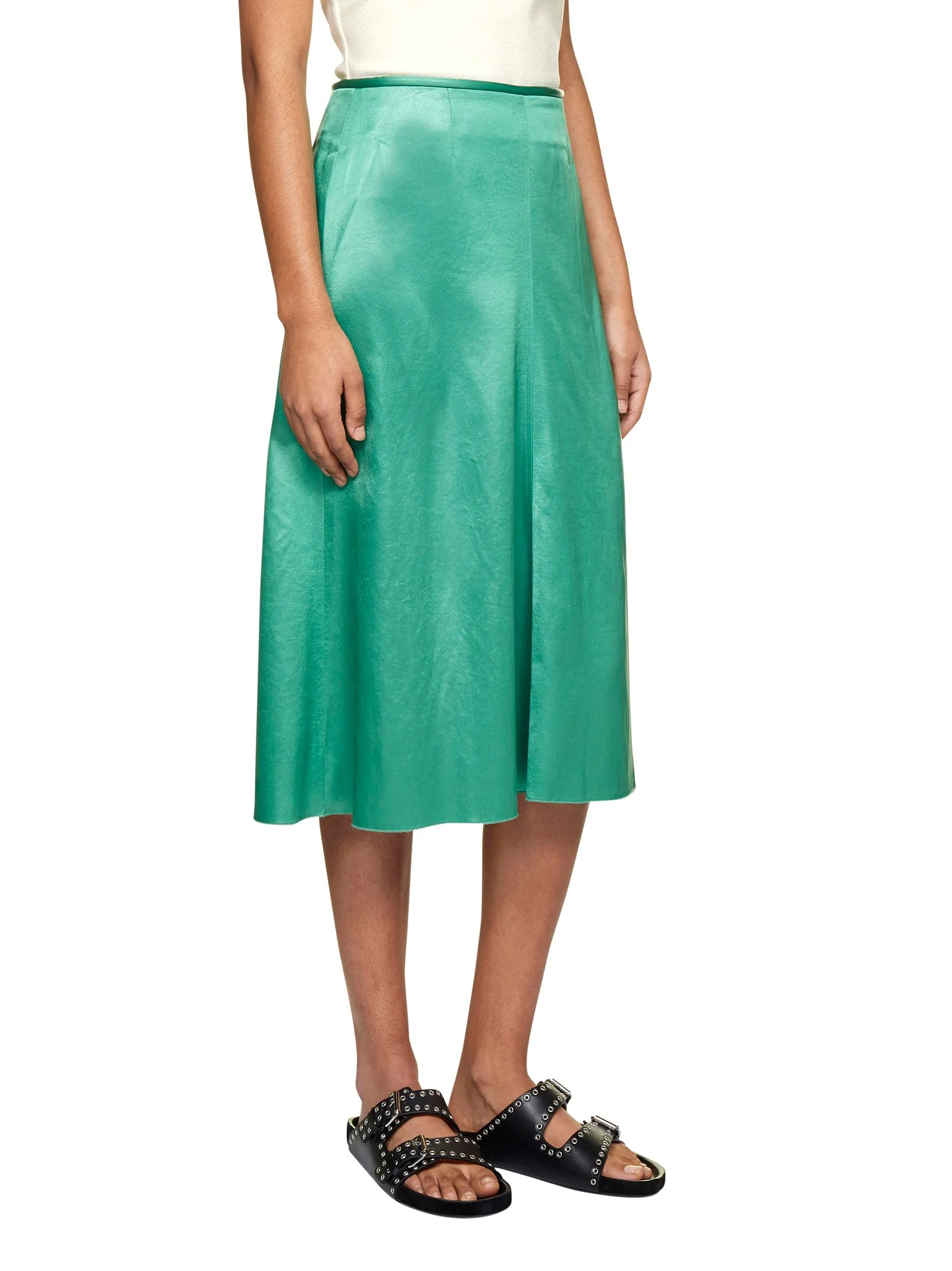 Nanushka High Waisted A-Line Skirt