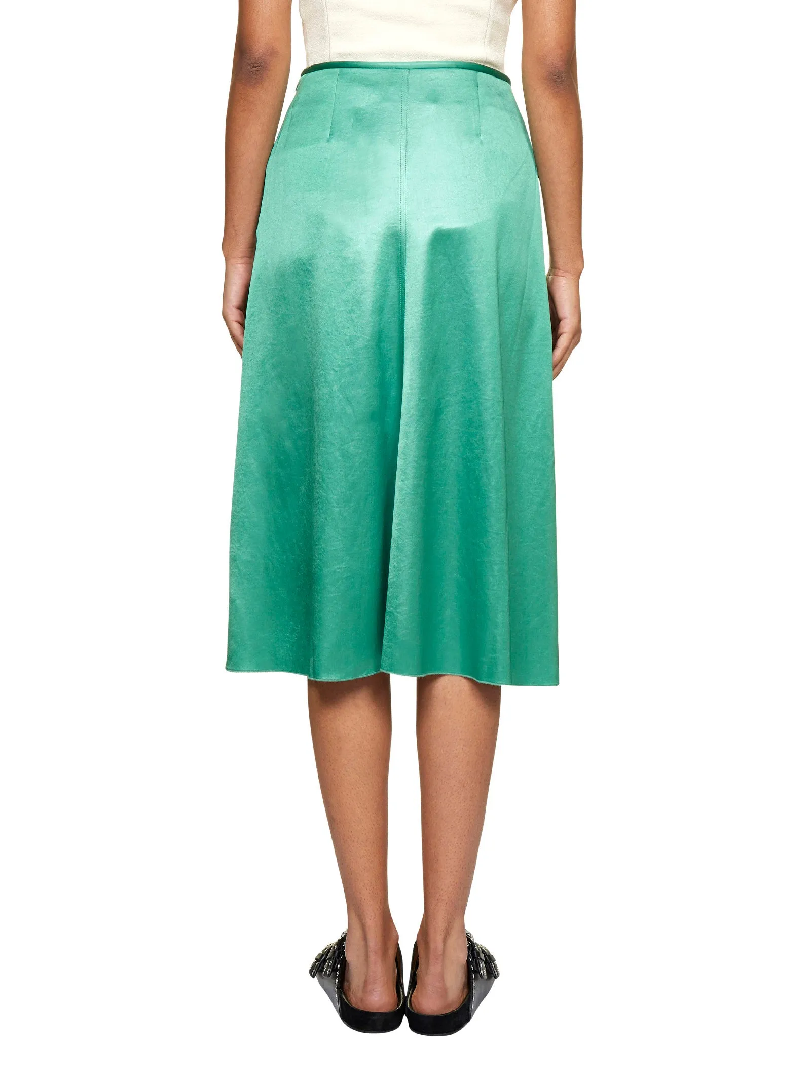Nanushka High Waisted A-Line Skirt