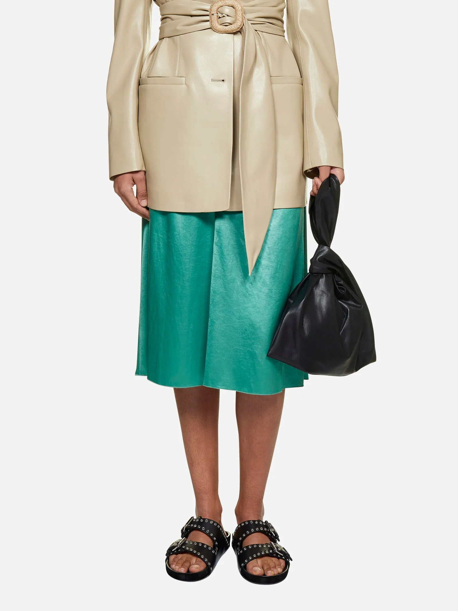Nanushka High Waisted A-Line Skirt