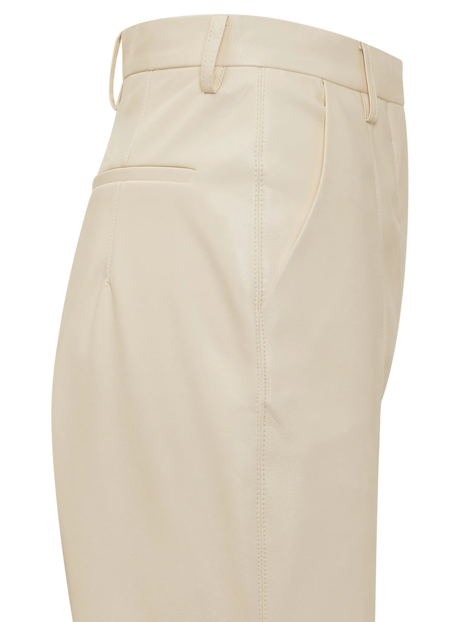 Nanushka Merrow-Stitch Straight Leg Trousers