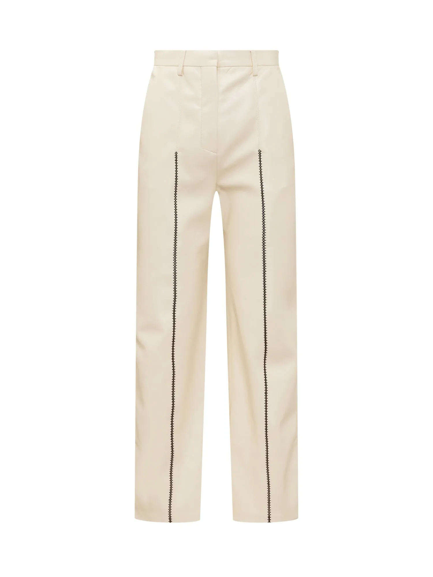 Nanushka Merrow-Stitch Straight Leg Trousers