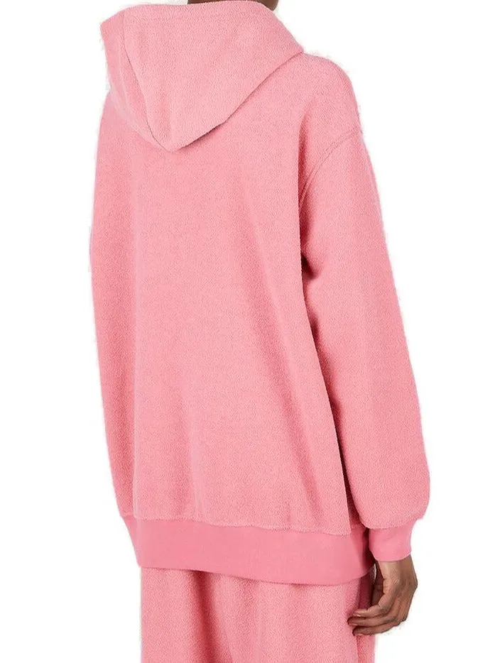 Nike Essentials Plush Logo Embroidered Hoodie