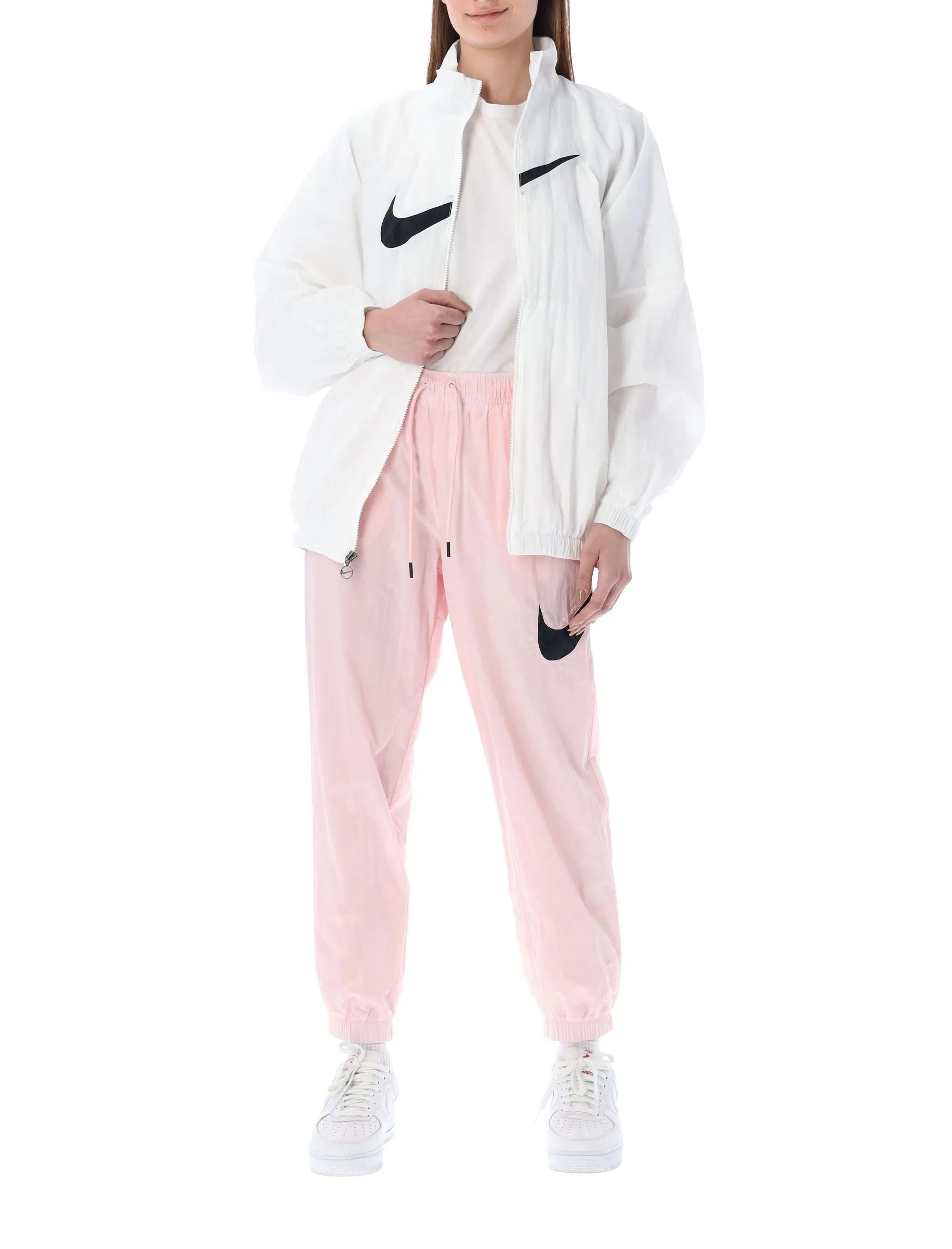 Nike Lightweight Logo Print High-Neck Jacket