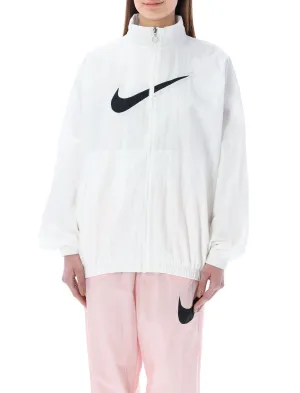 Nike Lightweight Logo Print High-Neck Jacket